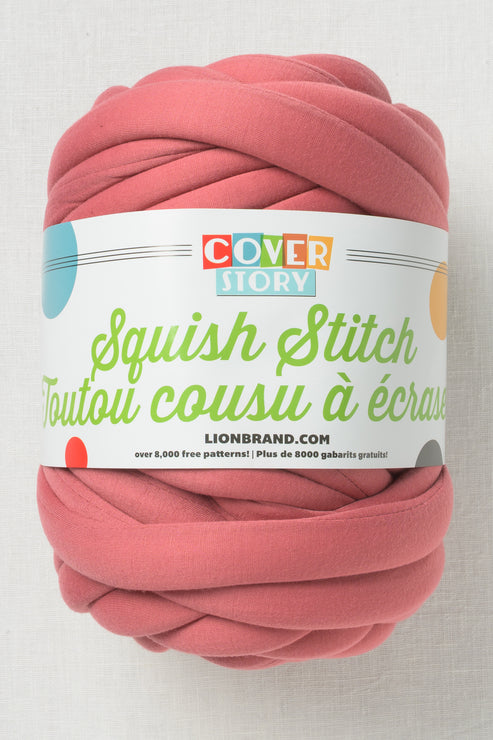 Lion Brand Cover Story Squish Stitch
