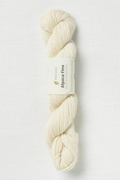 Pascuali Alpaca Fino 01 Natural White