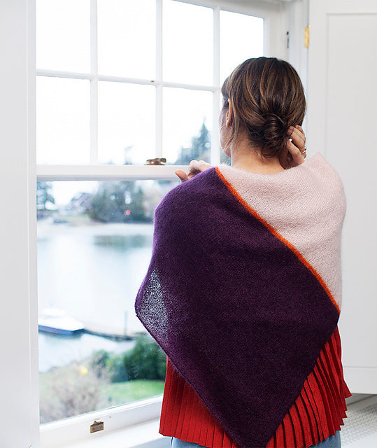 Pretty Perfect Square by Churchmouse Yarns and Teas