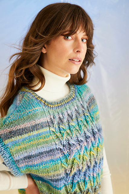 10703 Coral Reef Vest by Sirdar