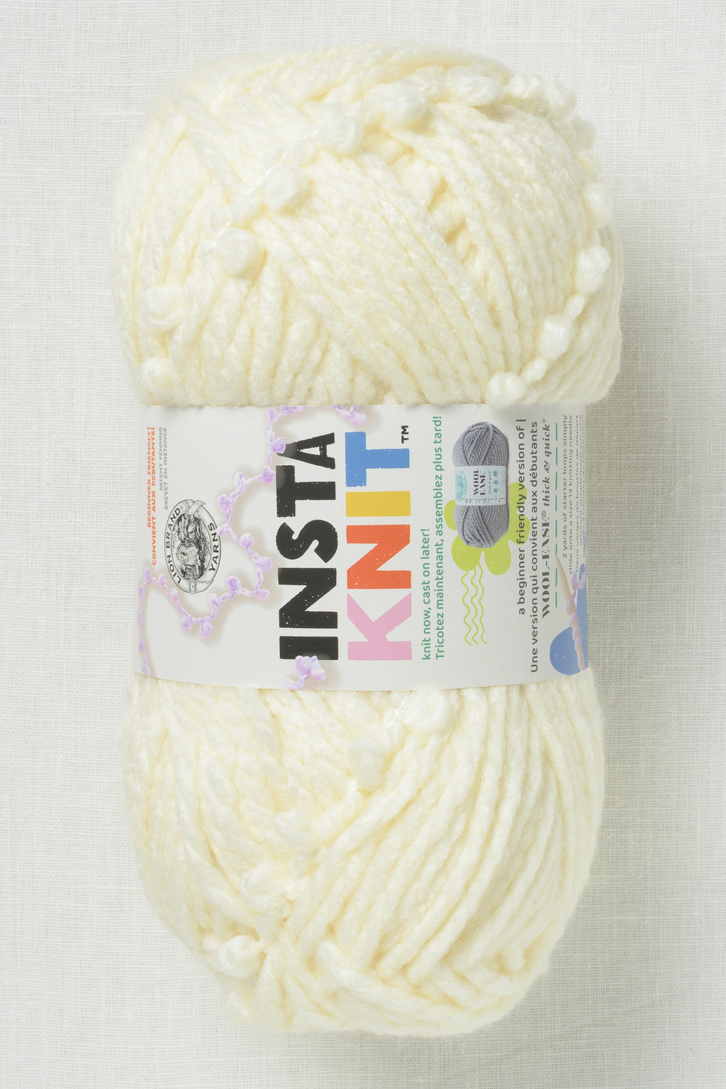 Lion Brand InstaKnit 098BD Creme de la Creme