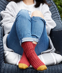 Oxford Socks by Churchmouse Yarns and Teas