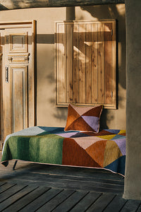 TRIANGLE blanket & pillow by Doris Doblhofer