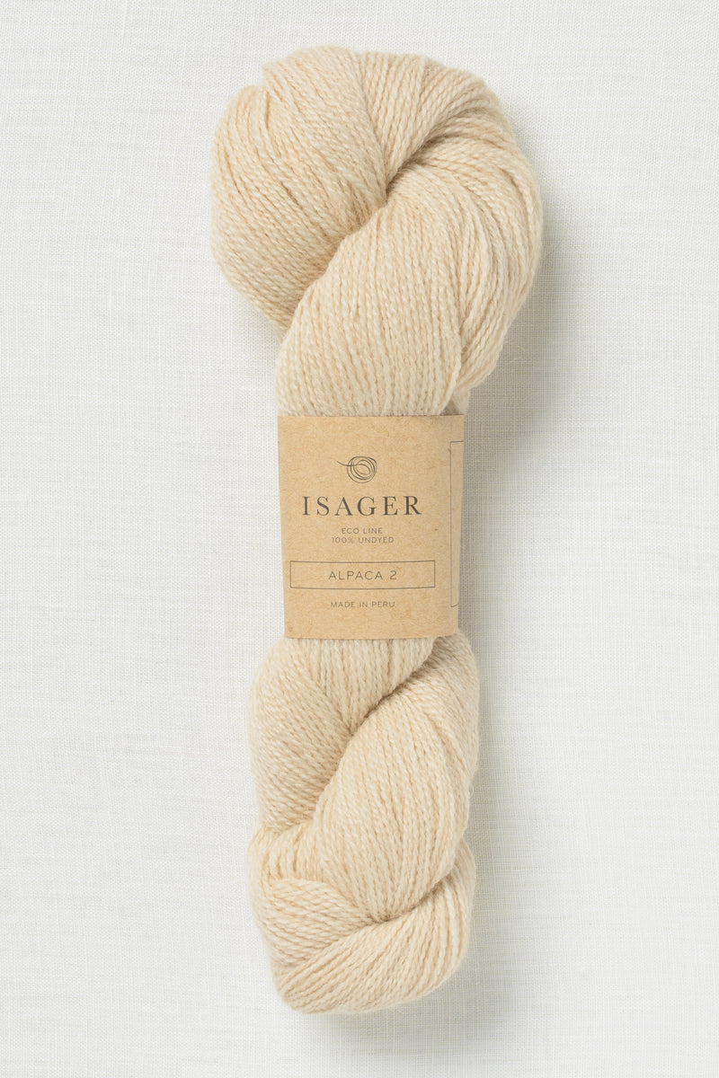 Isager Alpaca 2 E6S Latte Undyed