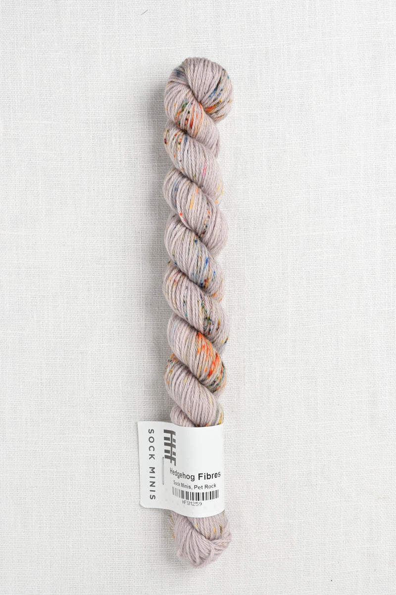 Hedgehog Fibres Sock Minis Pet Rock