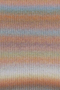 Lang Yarns Orion 3 Pastel Brown Petrol swatch