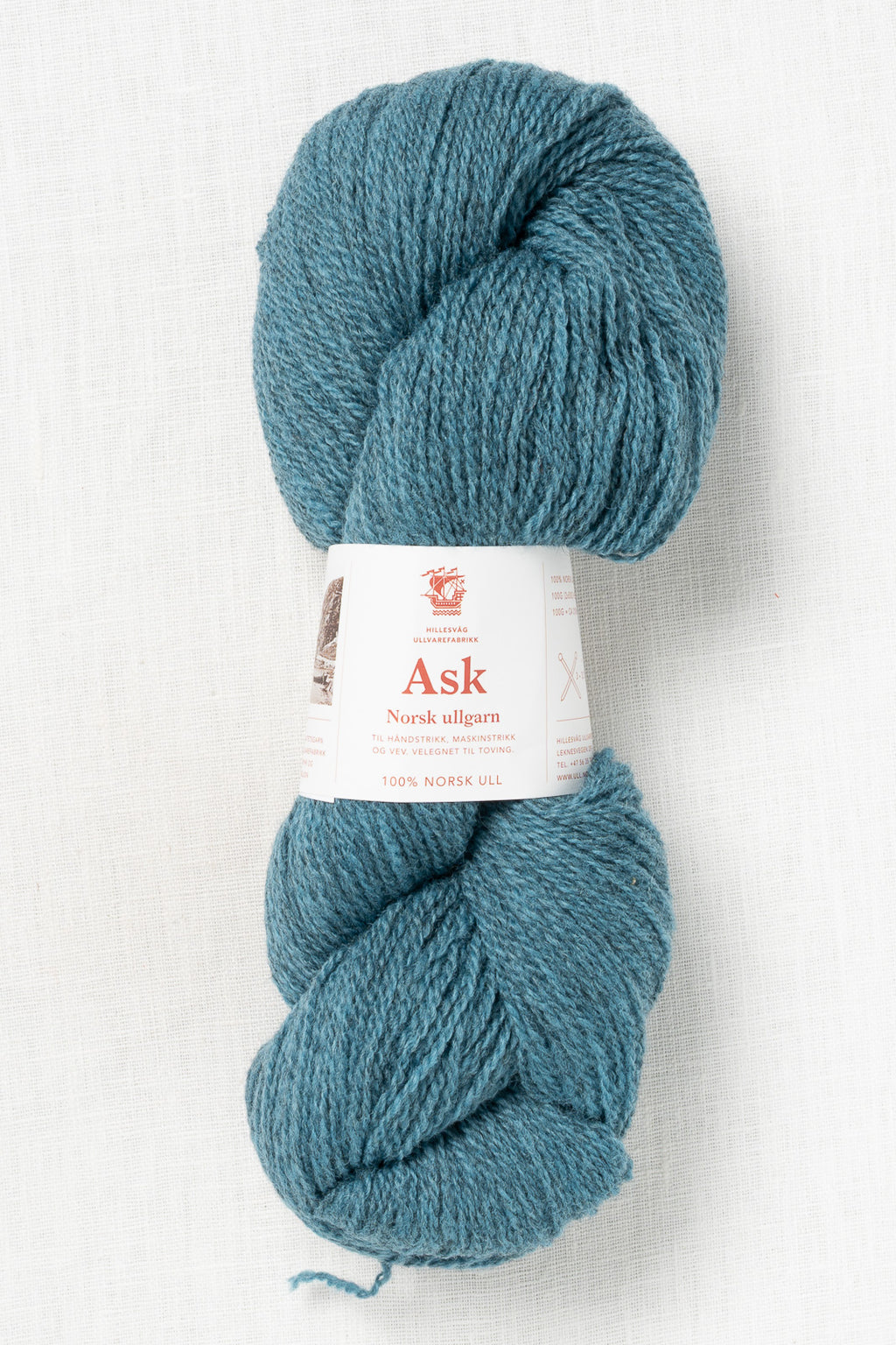 Hillesvåg Ask 6528 Heathered Light Airplane Blue