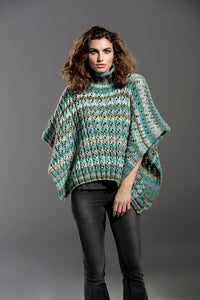 Hidden Treasure Poncho by Universal Yarn