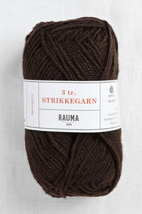 Rauma 3-Ply Strikkegarn 133 Brown