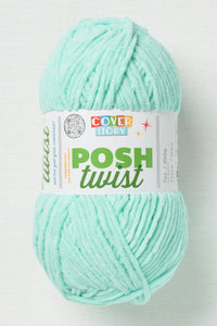 Lion Brand Cover Story Posh Twist 170AH Mint Chip