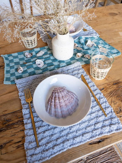 Cape May Placemat (Knit) by Lion Brand Yarn