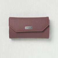 Lykke Flight 3.5" Deluxe Interchangeable Needle Set, US 3-10.5, Maroon