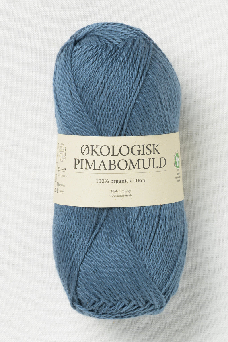 CaMaRose Økologisk Pimabomuld 3736 Midnatsblå (Midnight Blue)