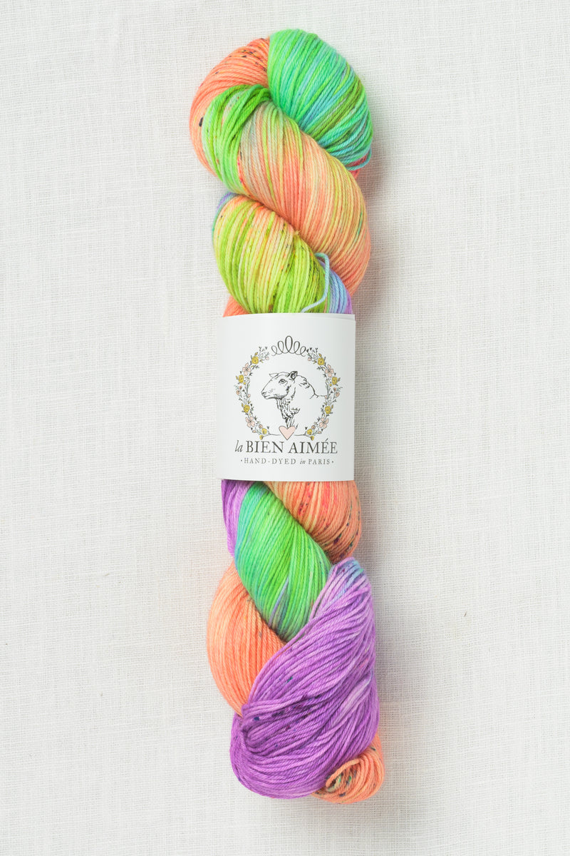 La Bien Aimee Merino Super Sock Harlequin