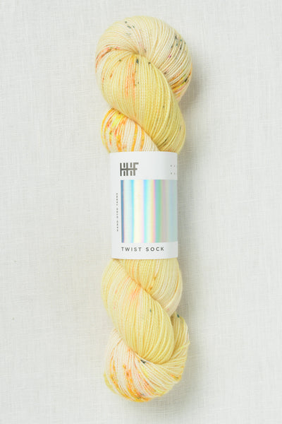 Hedgehog Fibres Twist Sock Mellow Yellow (New)