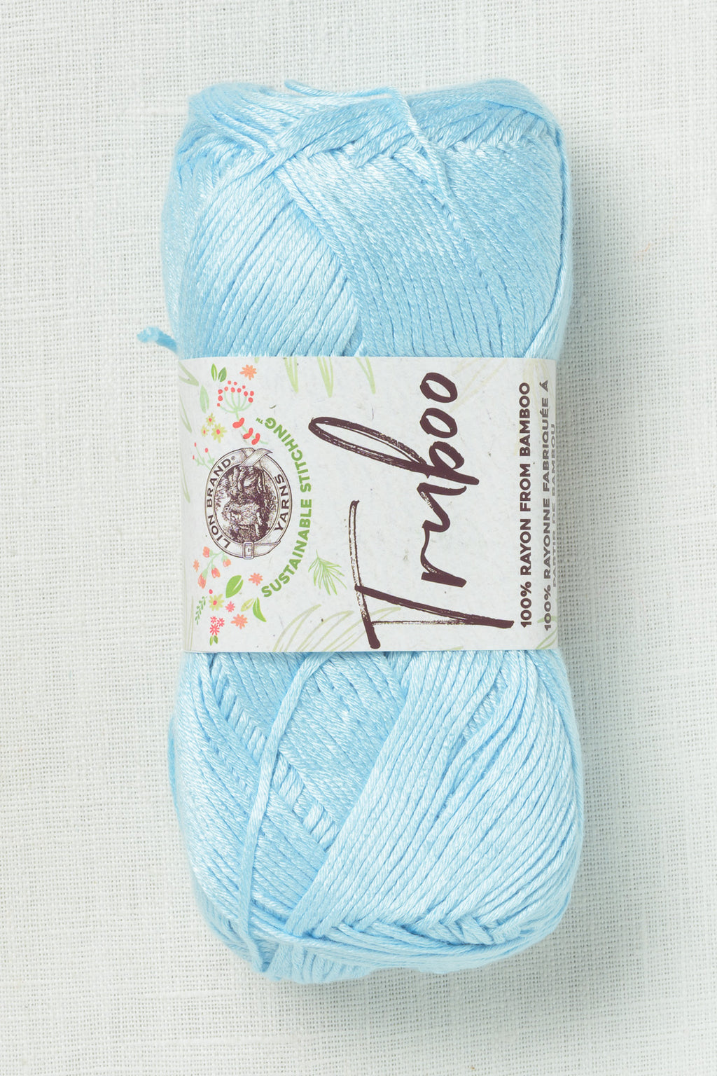 Lion Brand Truboo 105 Light Blue