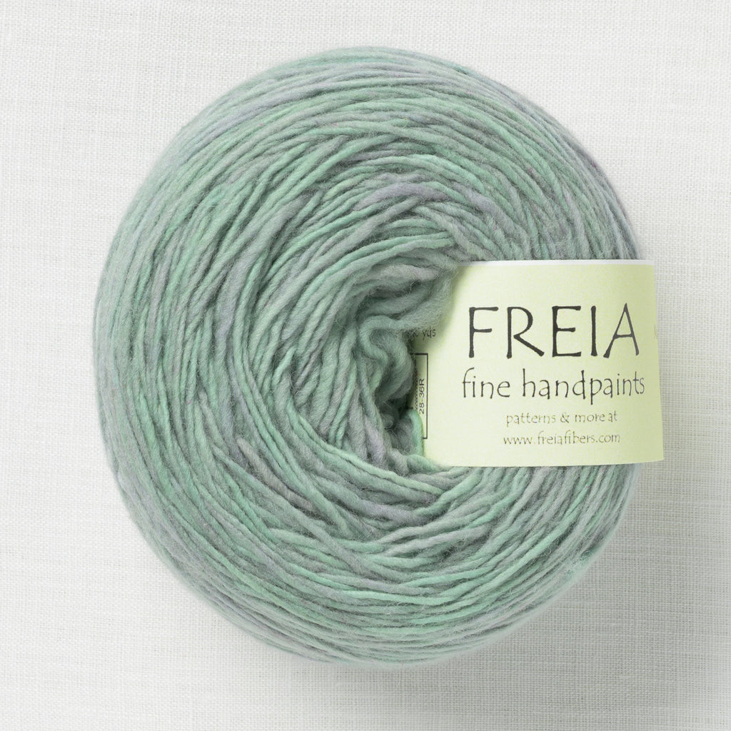 Freia Fingering Shawl Ball Blue Patina Semi-Solid
