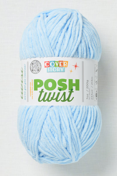 Lion Brand Cover Story Posh Twist 105BC Blueberry Smoothie