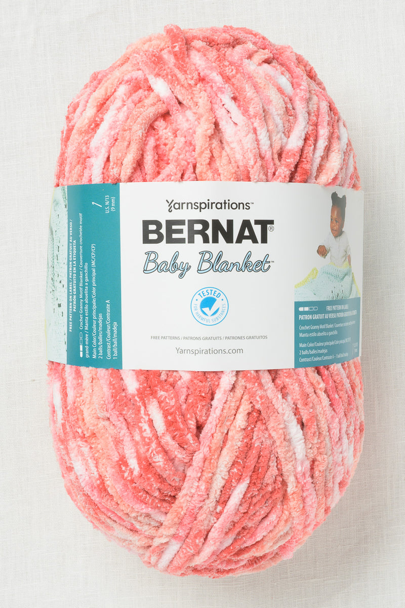 Bernat Baby Blanket Big Ball Petal Pink