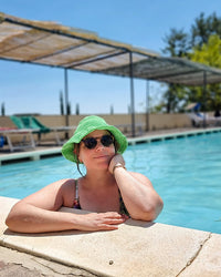 Hyacinth Bucket hat by Sari Nordlund