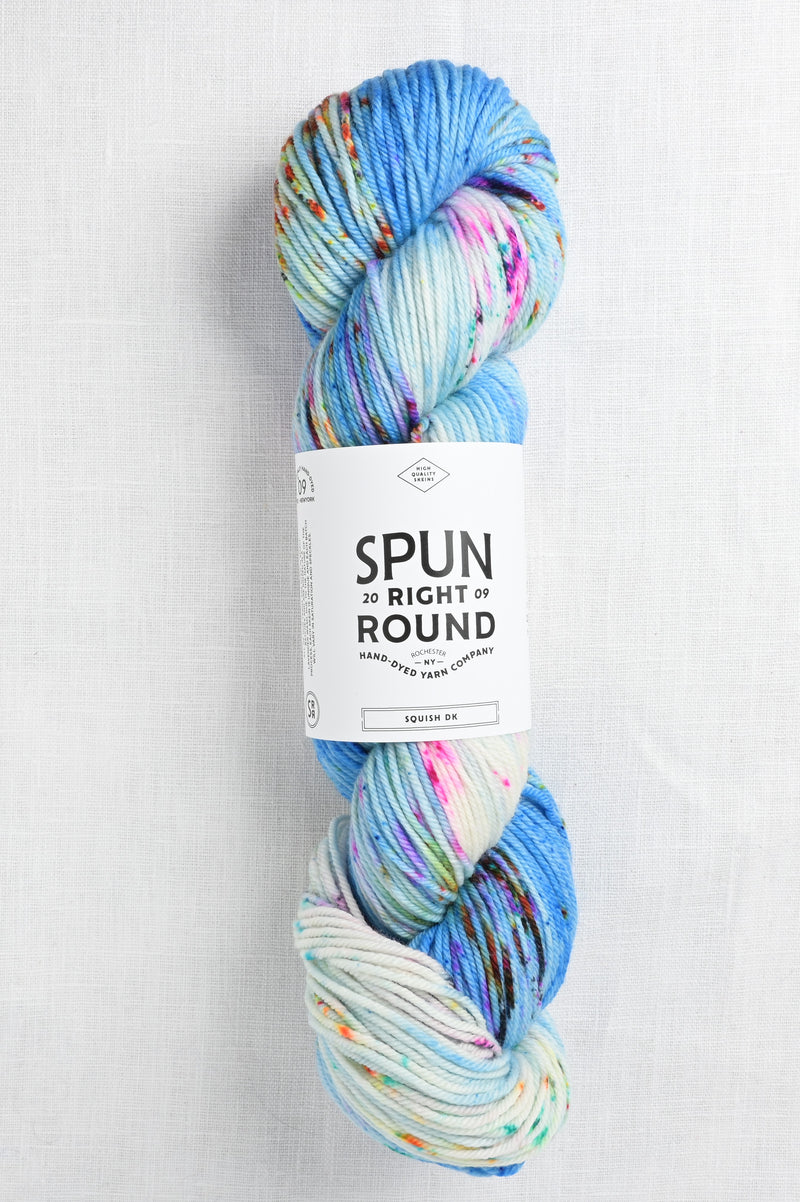 Spun Right Round Squish DK Flyin' Elvis