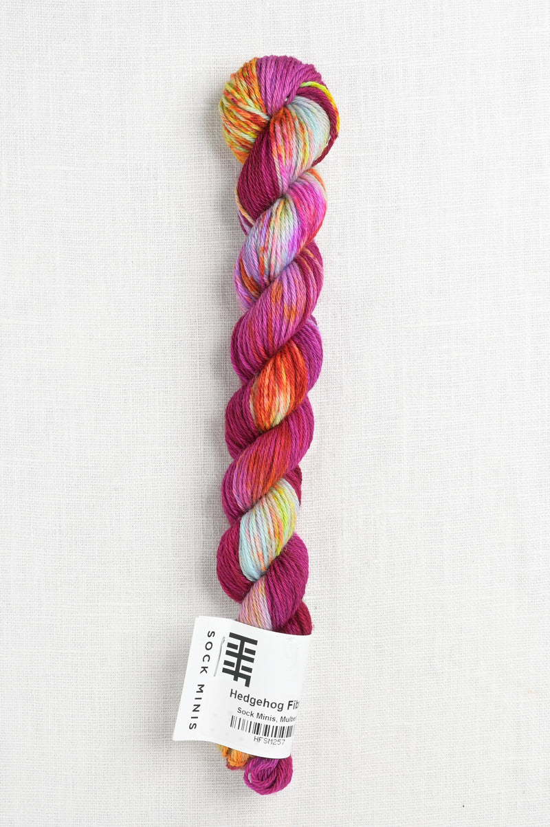 Hedgehog Fibres Sock Minis Mulberry