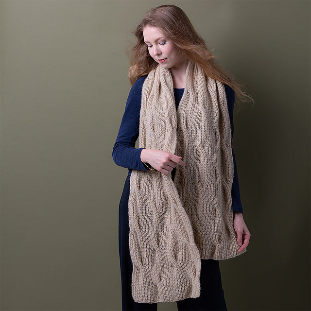 Braided Waves Scarf by Pascuali Designs