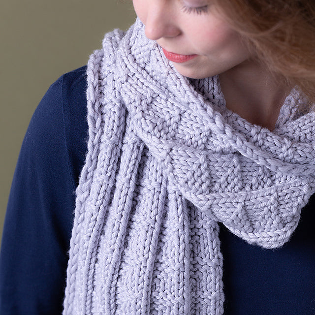 Graphic Volume Scarf by Pascuali Designs