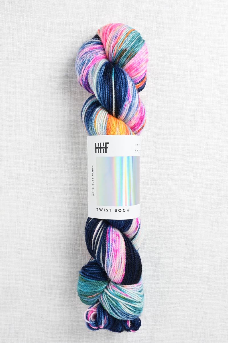 Hedgehog Fibres Twist Sock Firefly