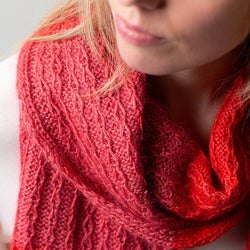Whispering Lines Scarf by Pascuali Designs