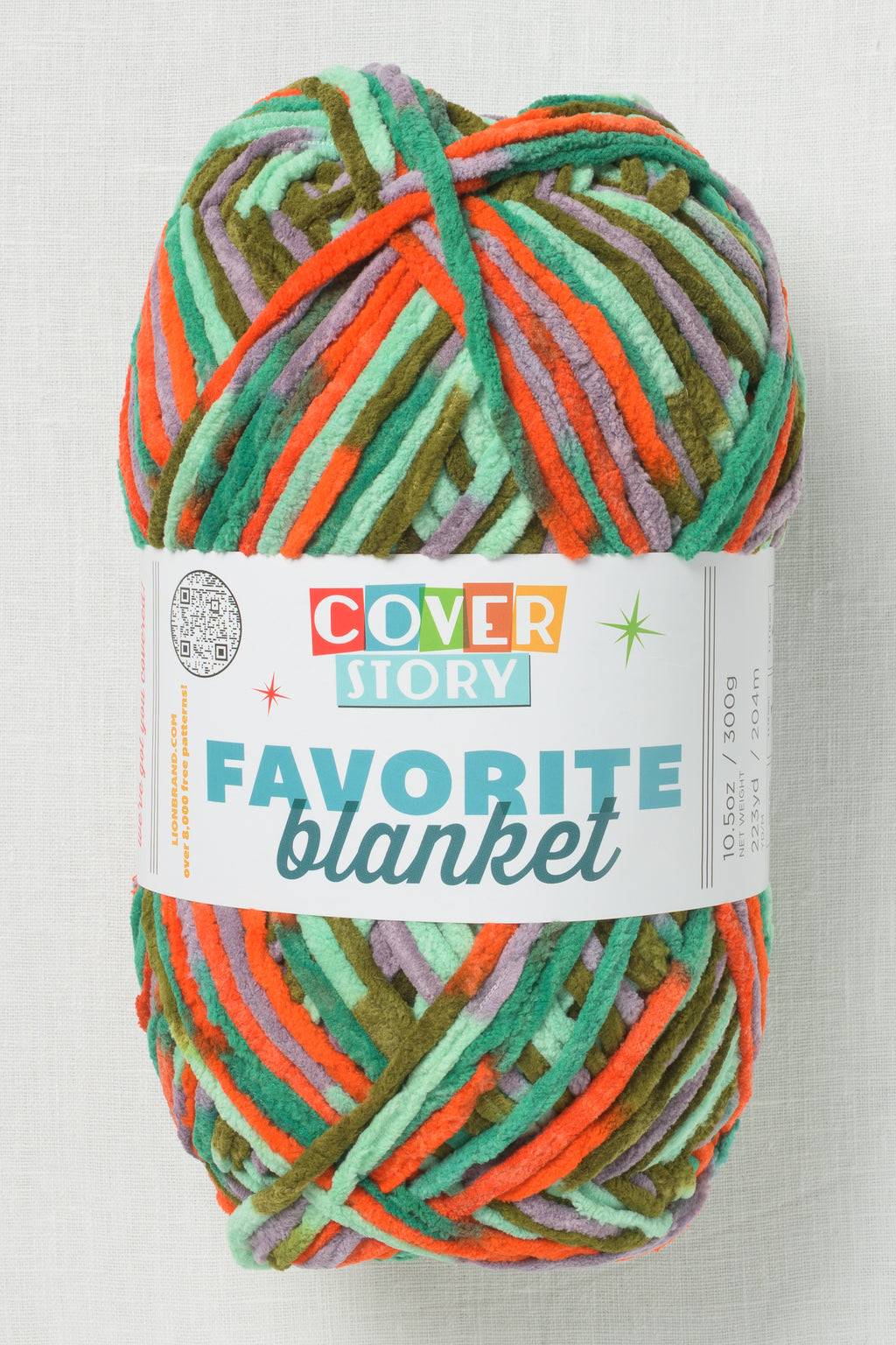 Lion Brand Cover Story Favorite Blanket 202DF Snapping Turtle