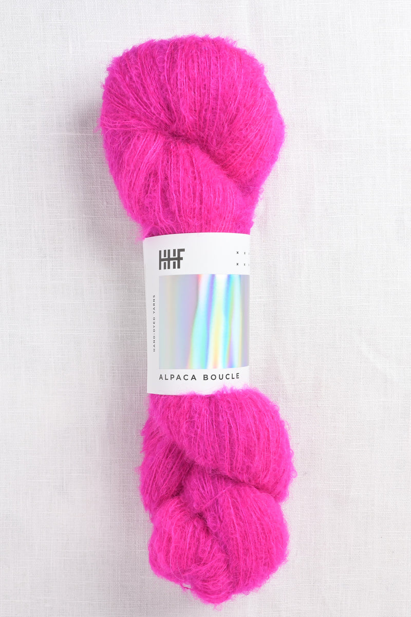 Hedgehog Fibres Alpaca Boucle Sorry Not Sorry