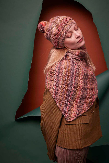 Cheryl Triangular shawl by LANGYARNS SWITZERLAND