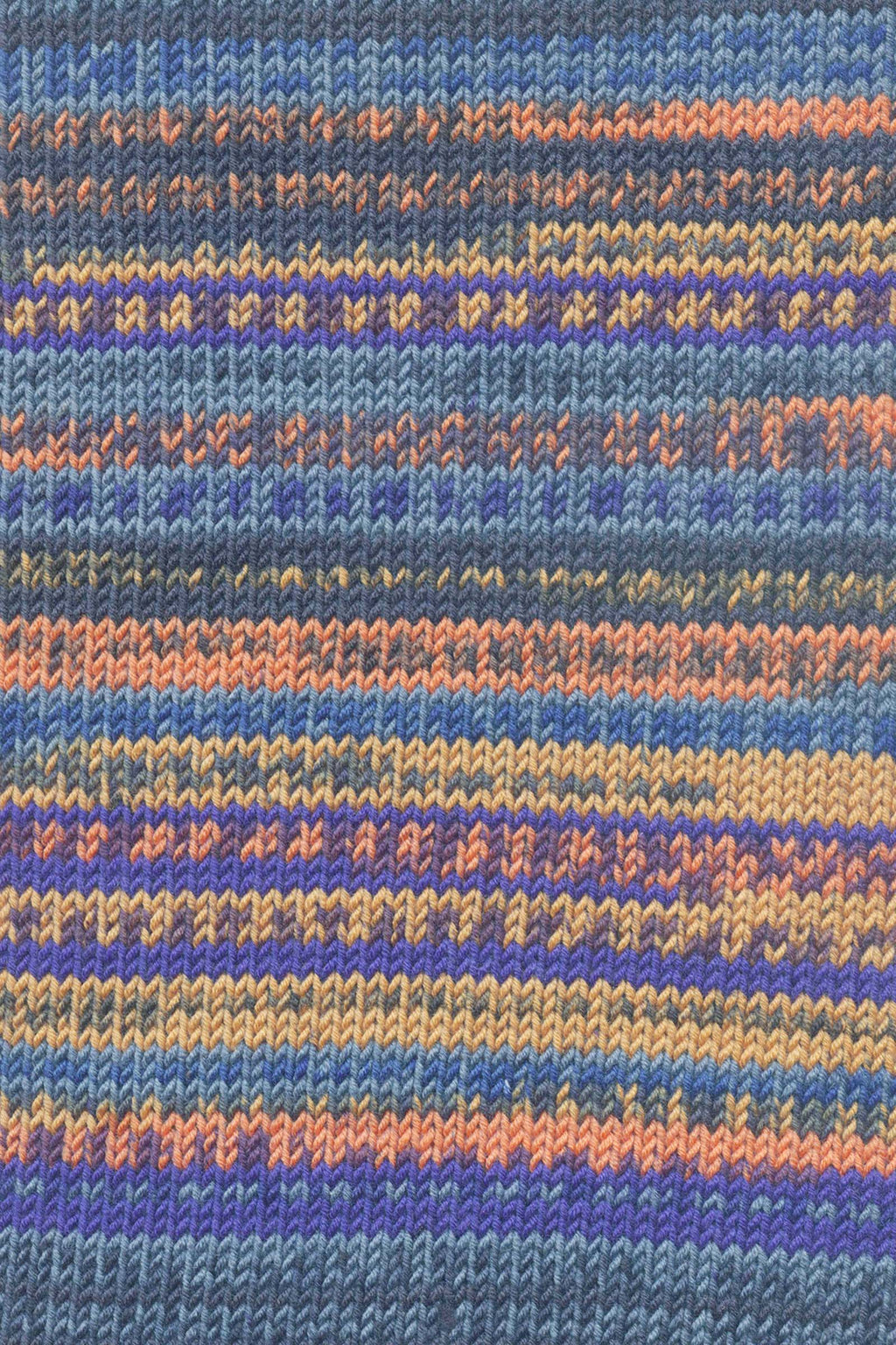 Lang Yarns Merino 120 Color 5 Violet Orange Ochre Dove swatch