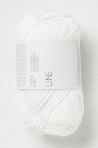 Sandnes Garn Line 1001 True White