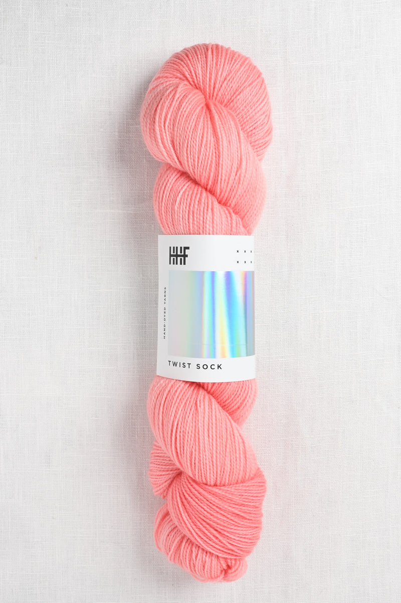 Hedgehog Fibres Twist Sock Coral