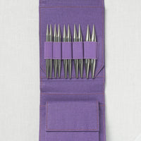 Lykke Flight 5" Interchangeable Needle Set, US 10.75-17, Purple