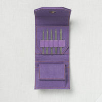 Lykke Flight 3.5" Interchangeable Mini Needle Set, US 0-2.5, Purple