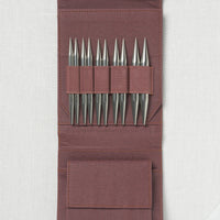 Lykke Flight 5" Interchangeable Needle Set, US 10.75-17, Maroon