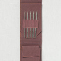 Lykke Flight 5" Interchangeable Mini Needle Set, US 0-2.5, Maroon
