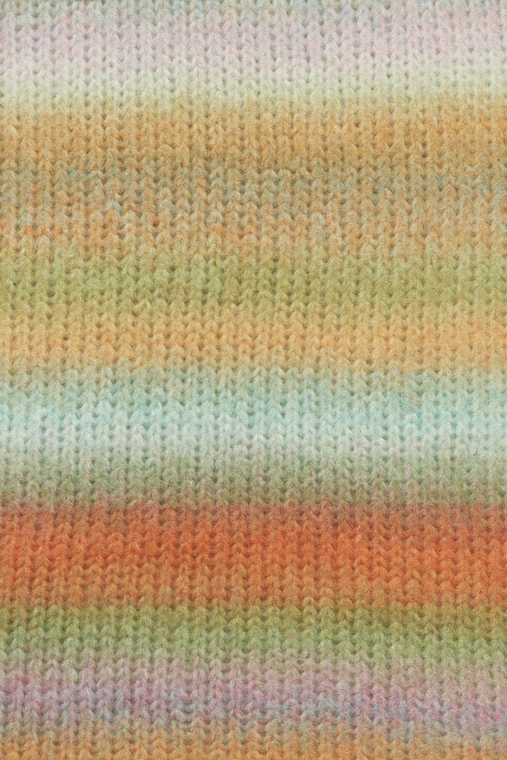 Lang Yarns Orion 9 Rainbow swatch