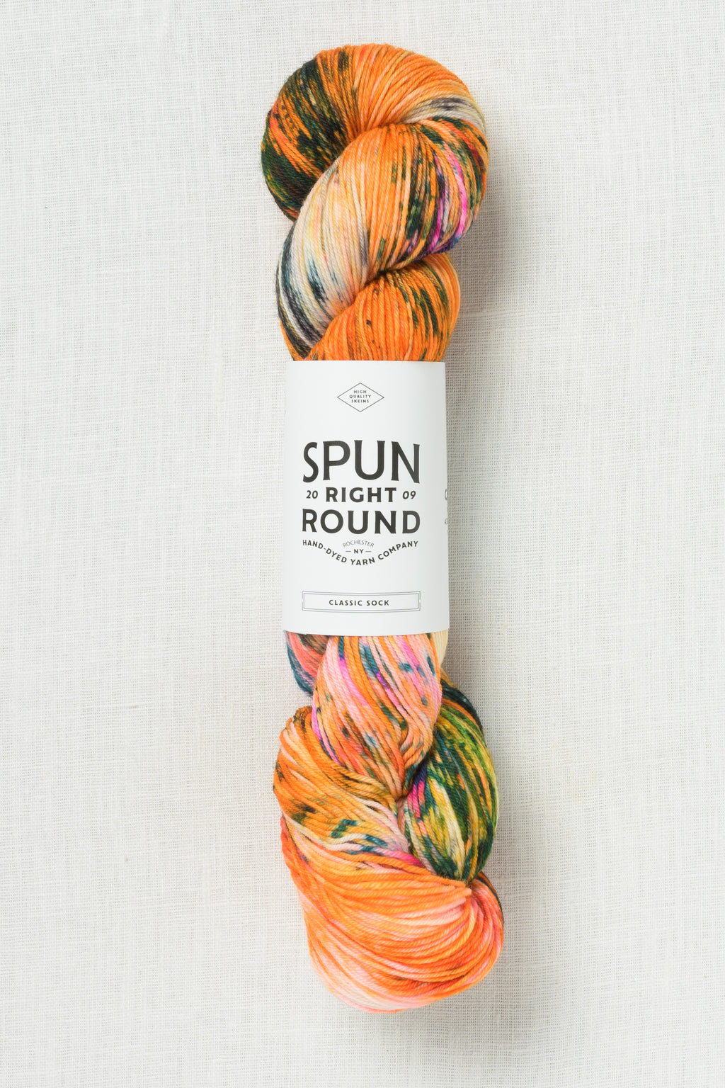 Spun Right Round Merino Aran Rock Lobster