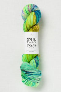 Spun Right Round Merino Aran Poison Dart
