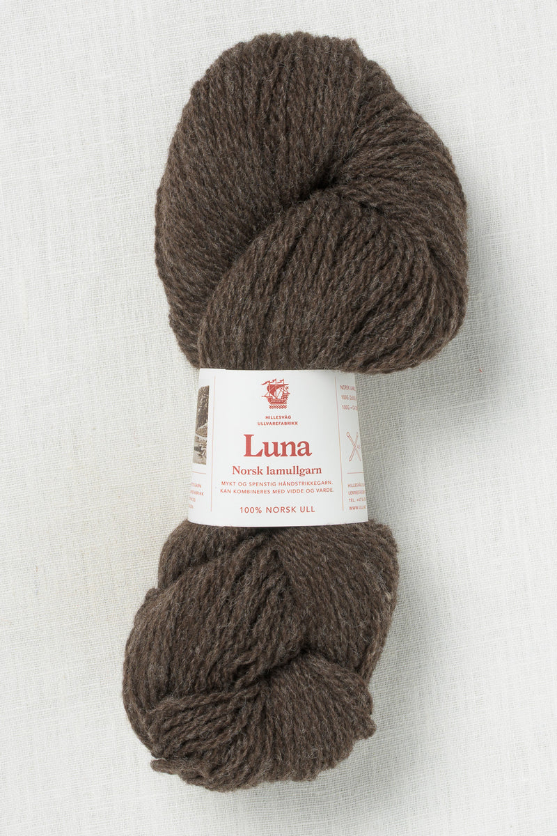 Hillesvåg Luna 452 Heathered Dark Brown