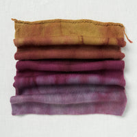 Sweet Georgia Sock Yarn Blank Patchwork Quilt