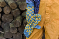 Checkmate Mitts by Ann-Marie Baker