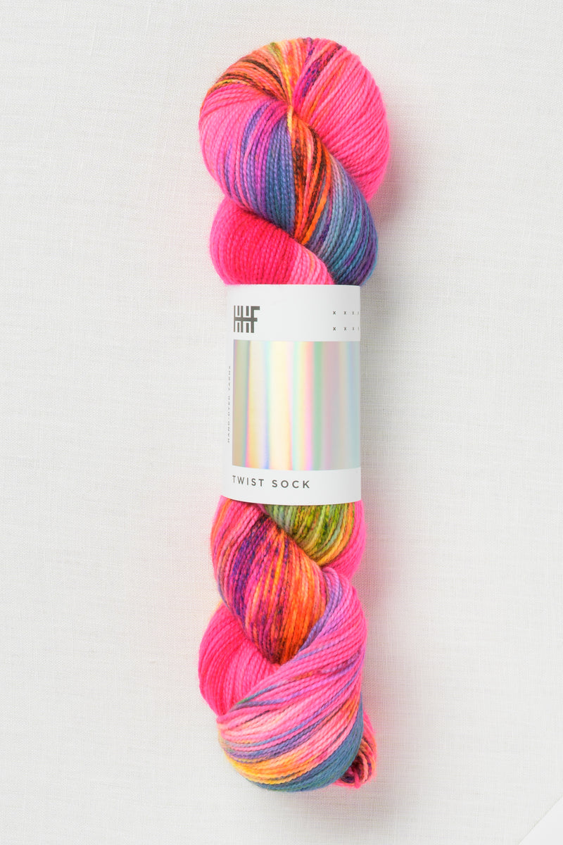 Hedgehog Fibres Twist Sock Heartbreaker