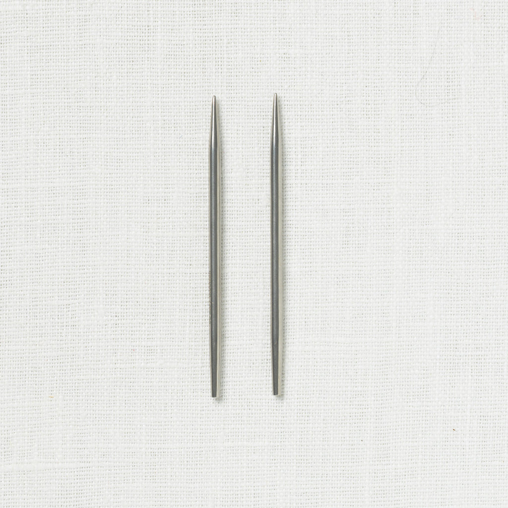 Lykke Flight 3.5" Interchangeable Mini Needle Set, US 0-2.5, Denim