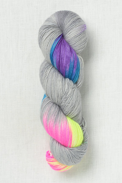 Madelinetosh Unicorn Tails Cloudy with a Chance of Rainbows