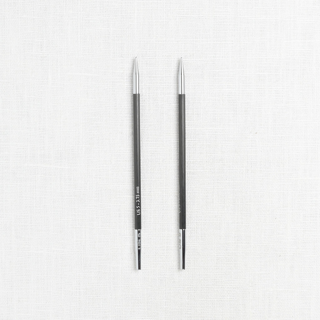 KnitPro (Knitter's Pride) Karbonz Interchangeable Needles 5"